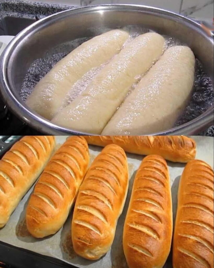 Homemade Boiled and Baked Rolls