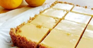 Lemon Bars with Graham Cracker Crust