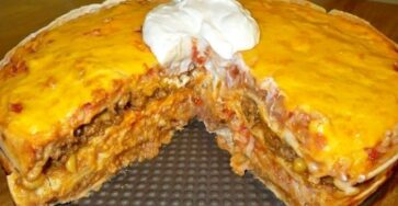 Cheesy Taco Pie Recipe