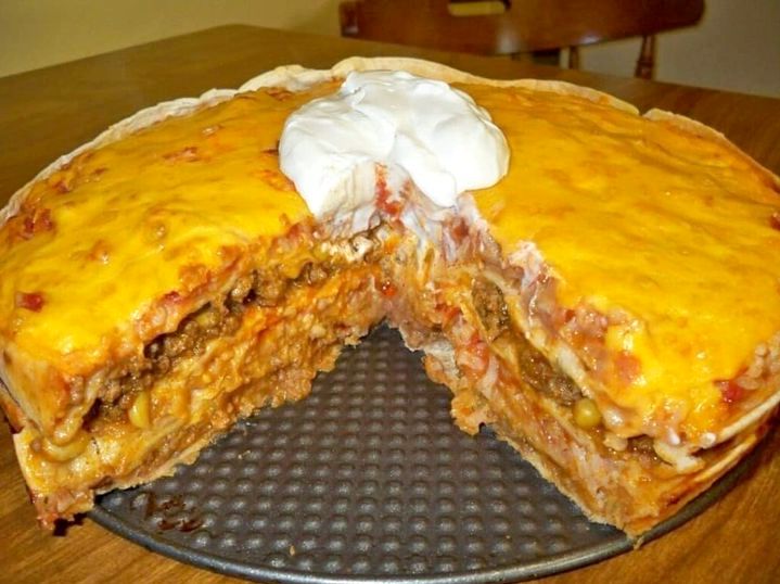 Cheesy Taco Pie Recipe