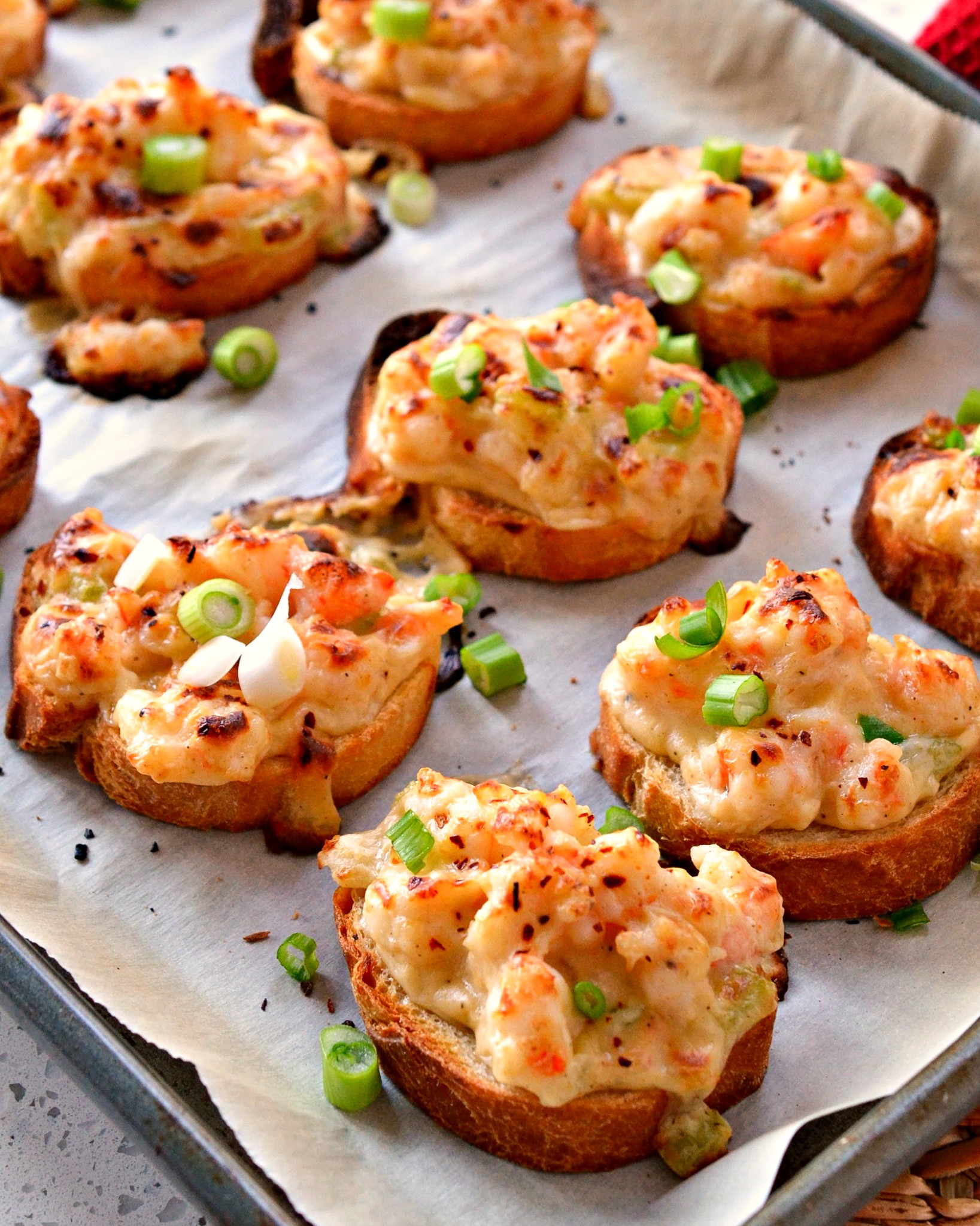 BAKED SHRIMP TOAST