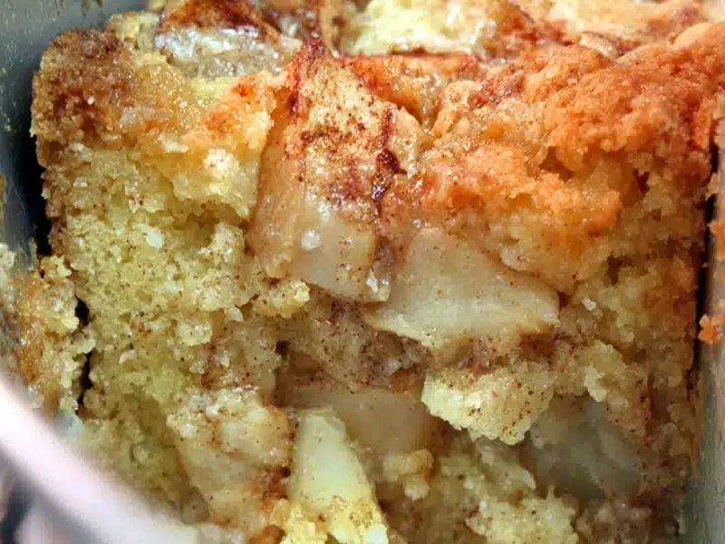 Moist apple cake with thermomix