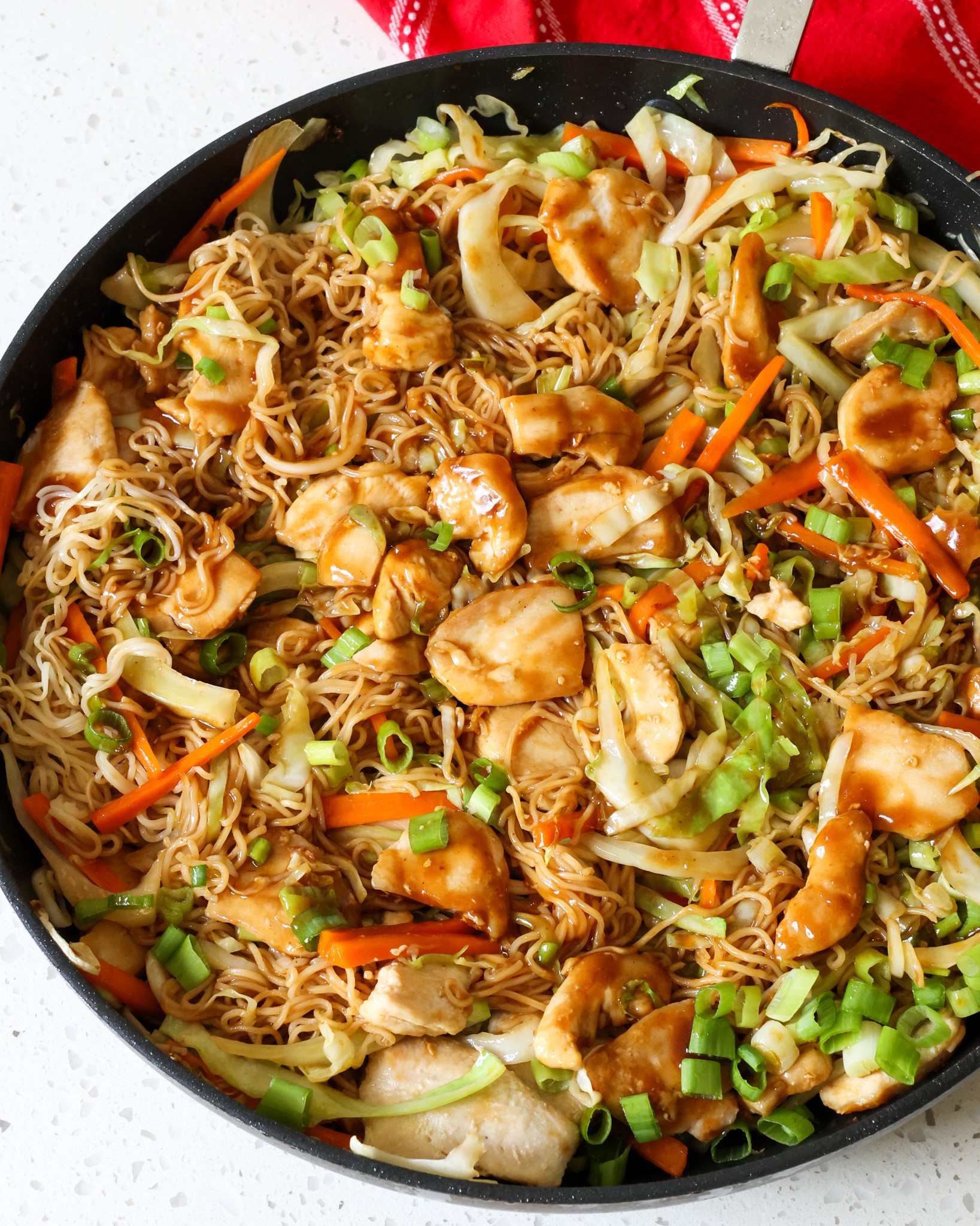 Chicken Stir-Fry with Noodles