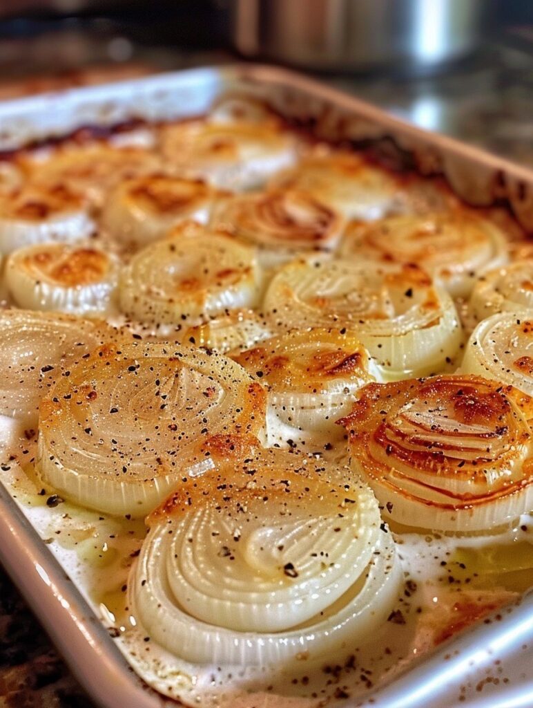 Cheesy Baked Onions