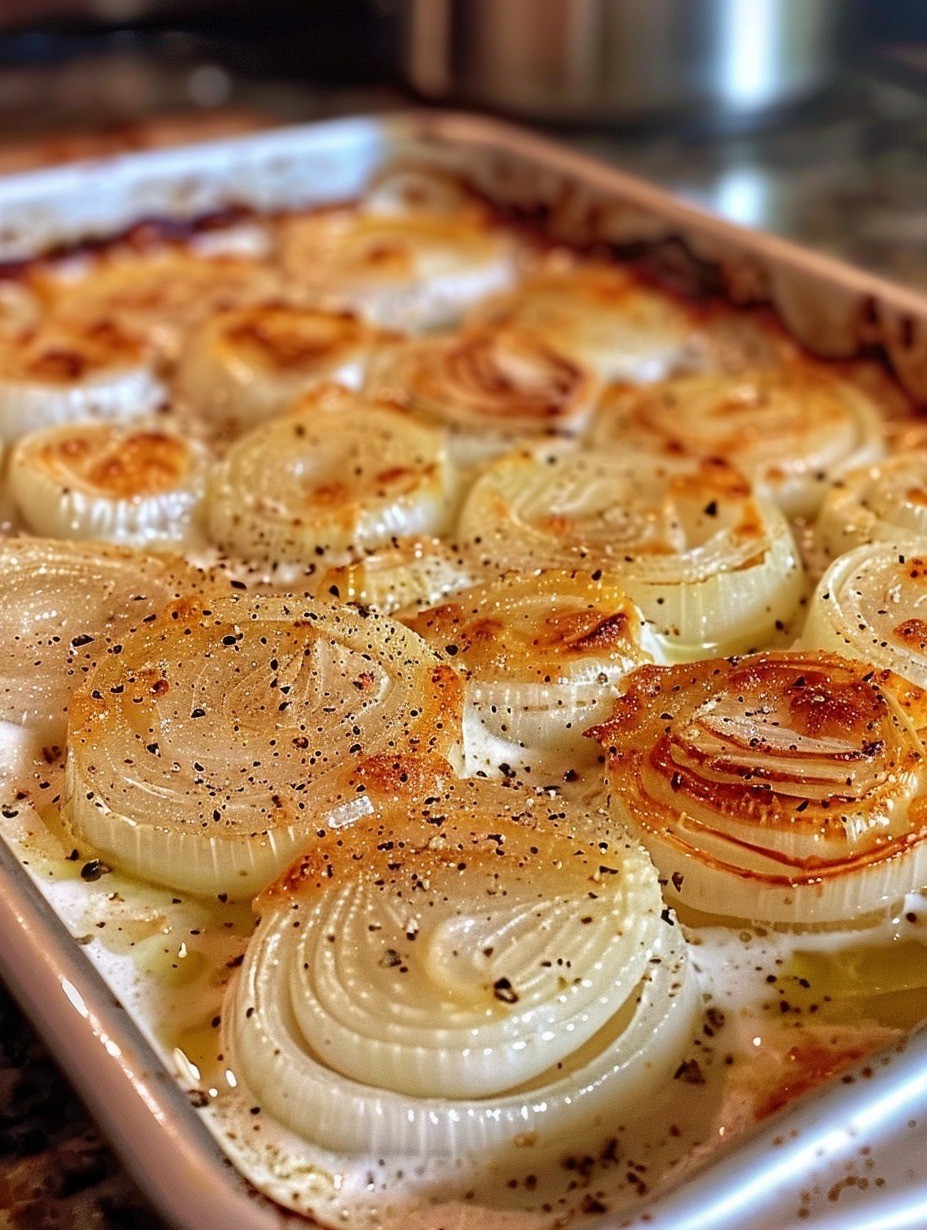 Cheesy Baked Onions - My Recipes