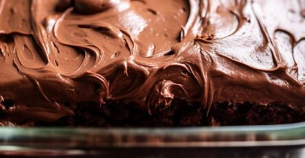 Sheet Cake with Chocolate Frosting