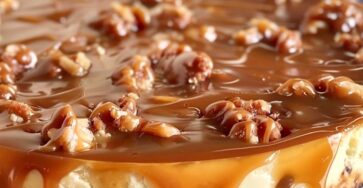 Indulgent Pecan Caramel Cheesecake