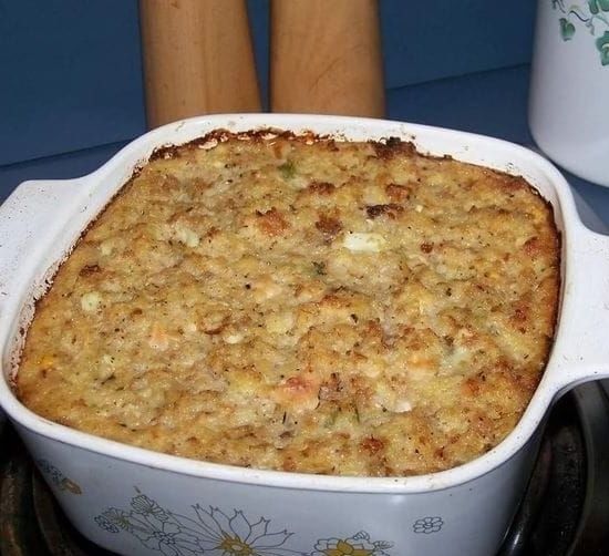 Classic Southern Cornbread Dressing