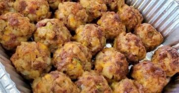 Savory Sausage Stuffing Balls