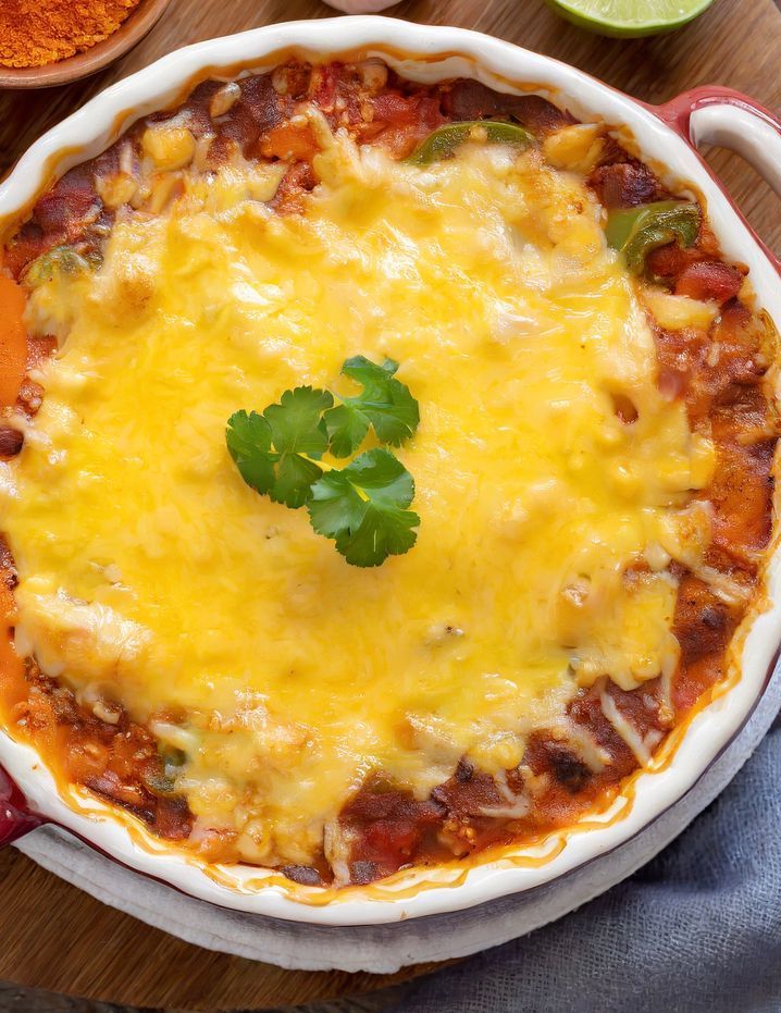 Cheesy Beef and Vegetable Casserole