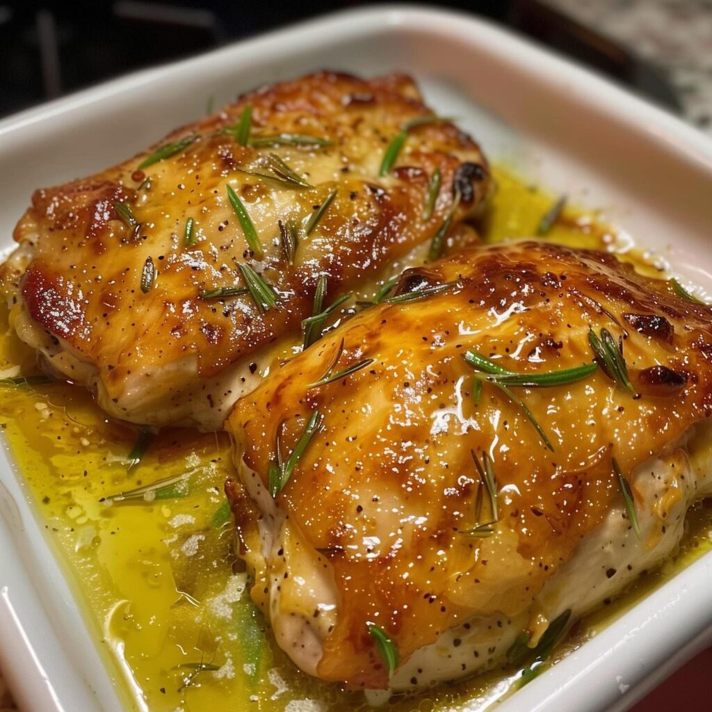 Honey Garlic Glazed Chicken