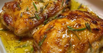 Honey Garlic Glazed Chicken