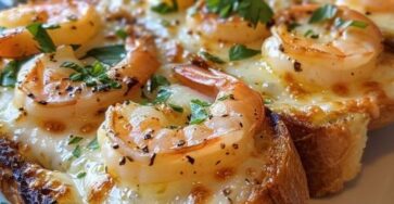 Cheesy Shrimp Toast