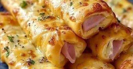 Irresistible Ham and Cheese Sticks