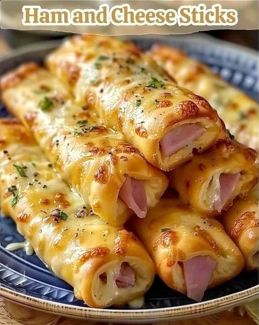 Irresistible Ham and Cheese Sticks