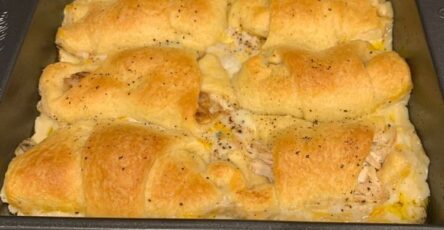 Creamy Chicken Crescent Bake