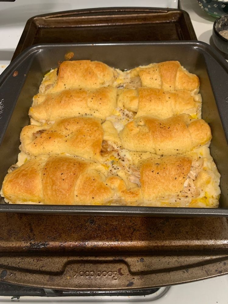 Creamy Chicken Crescent Bake