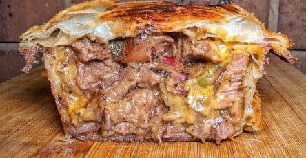 Savory Beef and Cheese Pastry Pie