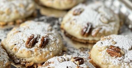 Delicious Pecan Snowball Cookies