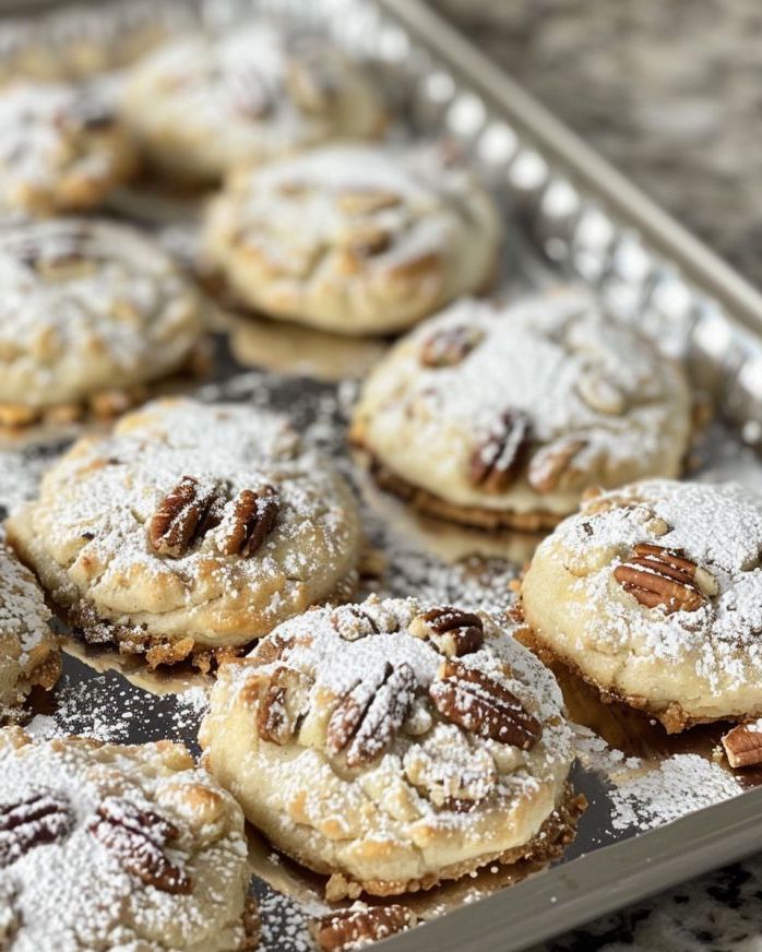 Delicious Pecan Snowball Cookies