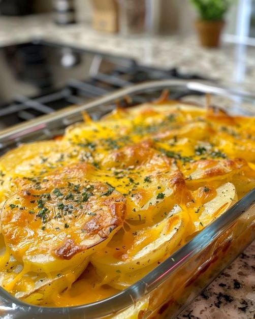 Cheesy Scalloped Potatoes