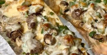 Philly Cheesesteak Stuffed Bread