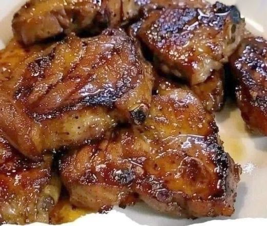 Delicious Glazed Pork Chops