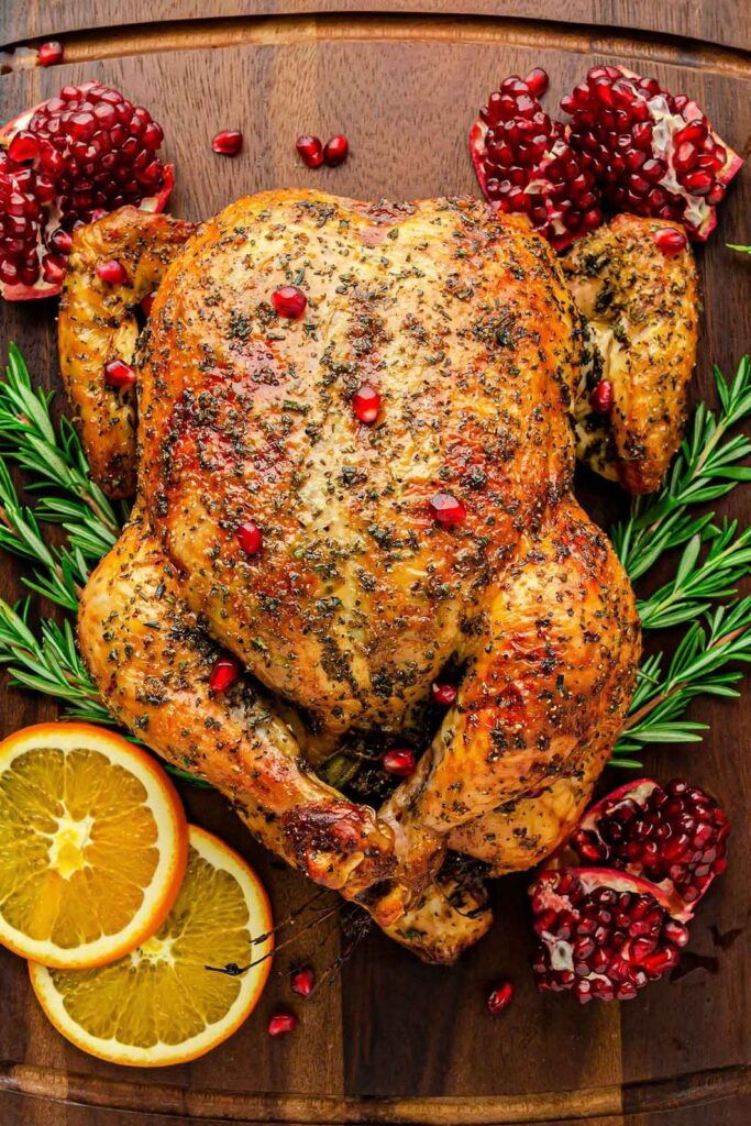 Festive Herb-Roasted Chicken