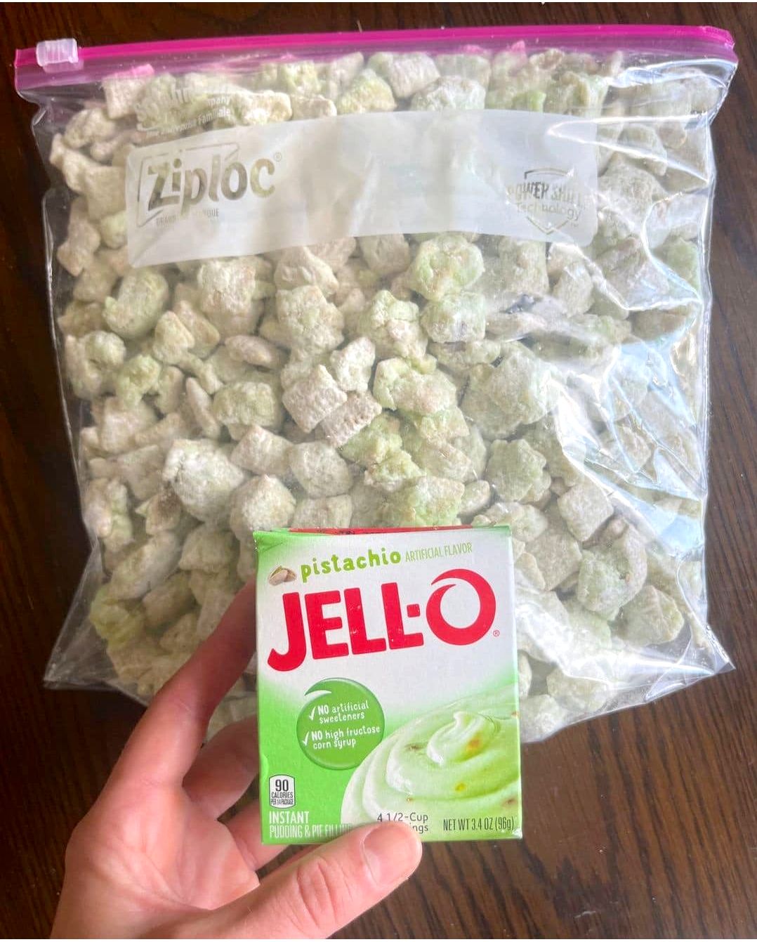 Pistachio Flavored Puppy Chow