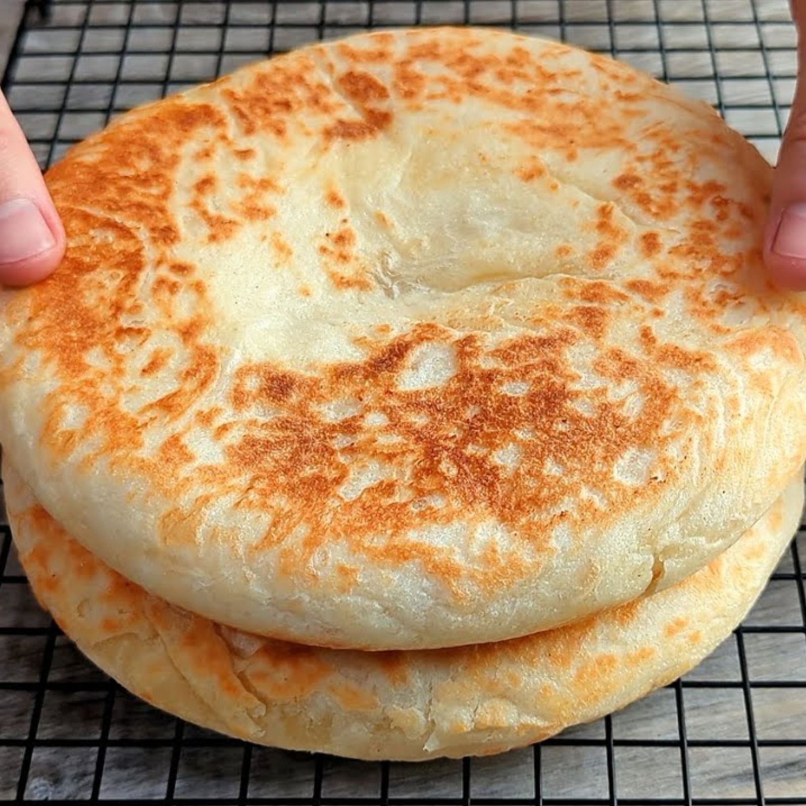 Homemade Fluffy Flatbread Recipe