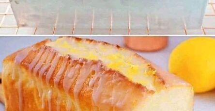 Classic Lemon Drizzle Pound Cake