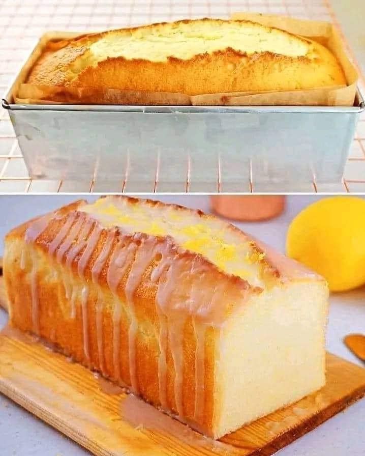 Classic Lemon Drizzle Pound Cake