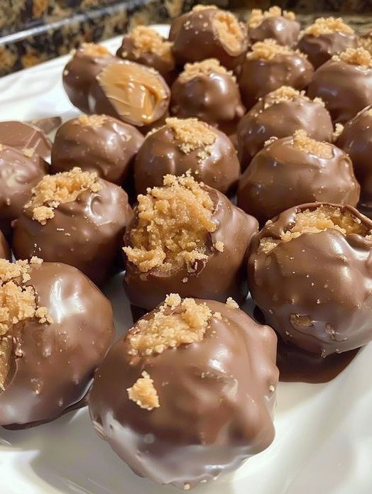 Chocolate Peanut Butter Balls Recipe