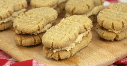 Delicious Peanut Butter Sandwich Cookies