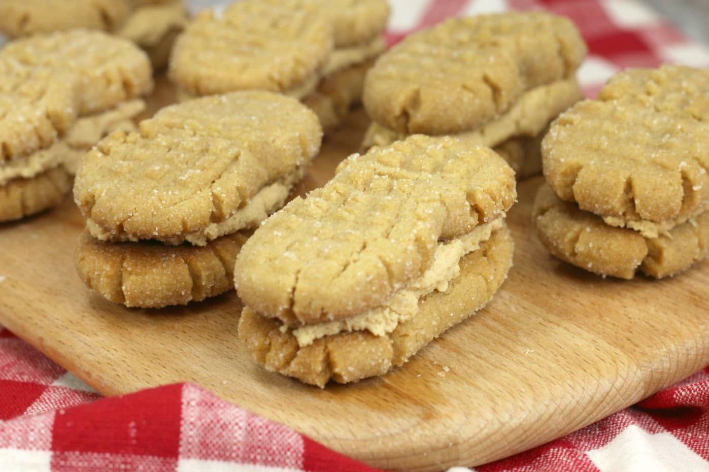 Delicious Peanut Butter Sandwich Cookies