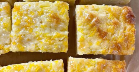 Decadent Orange Butter Cake Squares