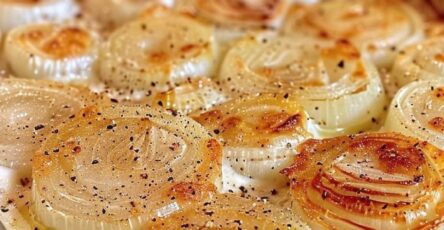 Baked Creamy Onion Rounds Recipe