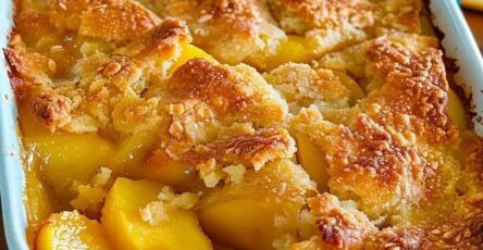 Peach Cobbler Delight: A Classic Southern Dessert