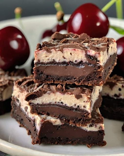 Decadent Chocolate Cherry Bars