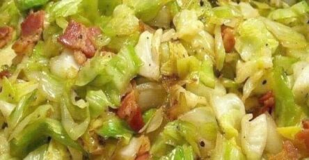 Sautéed Cabbage with Bacon