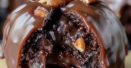 The Best Pecan Pie Brownie Bombs Recipe