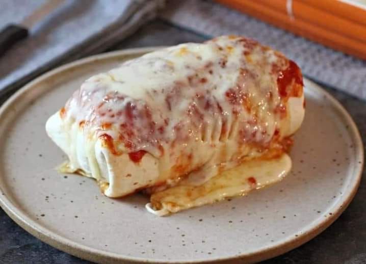 Cheesy Baked Burrito Recipe