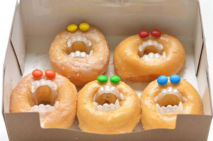 Halloween Donut Monsters Recipe - My Recipes