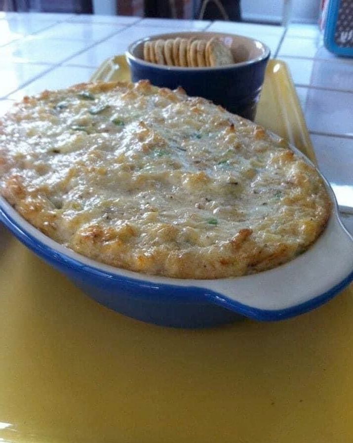 Hot Cheesy Crab Dip