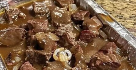 Savory Beef Stew with Onions