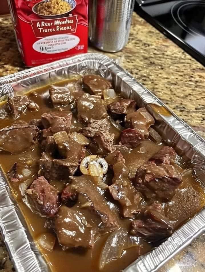 Savory Beef Stew with Onions