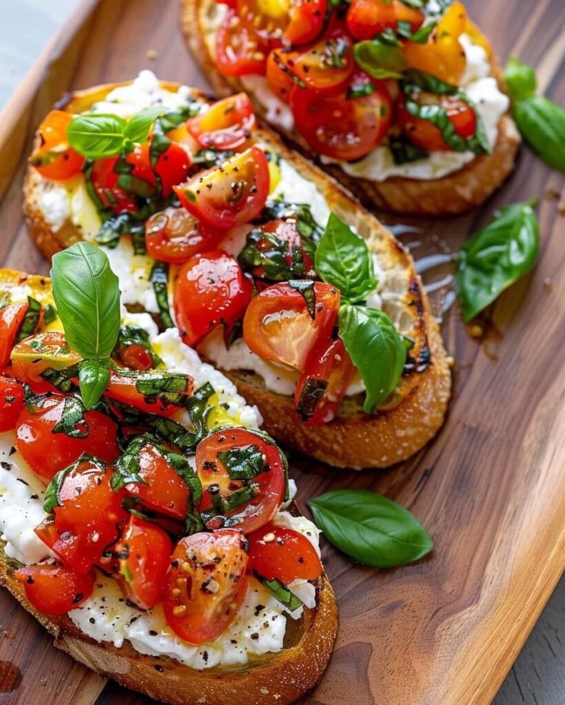 Burrata Bruschetta Recipe