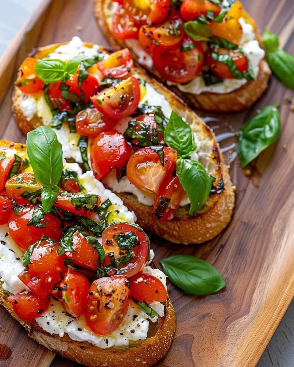 Burrata Bruschetta Recipe