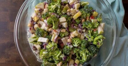 Broccoli Salad with Apples