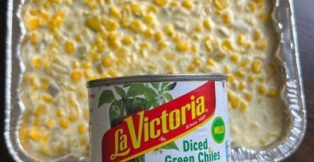 Cheesy Green Chile Corn Casserole Recipe